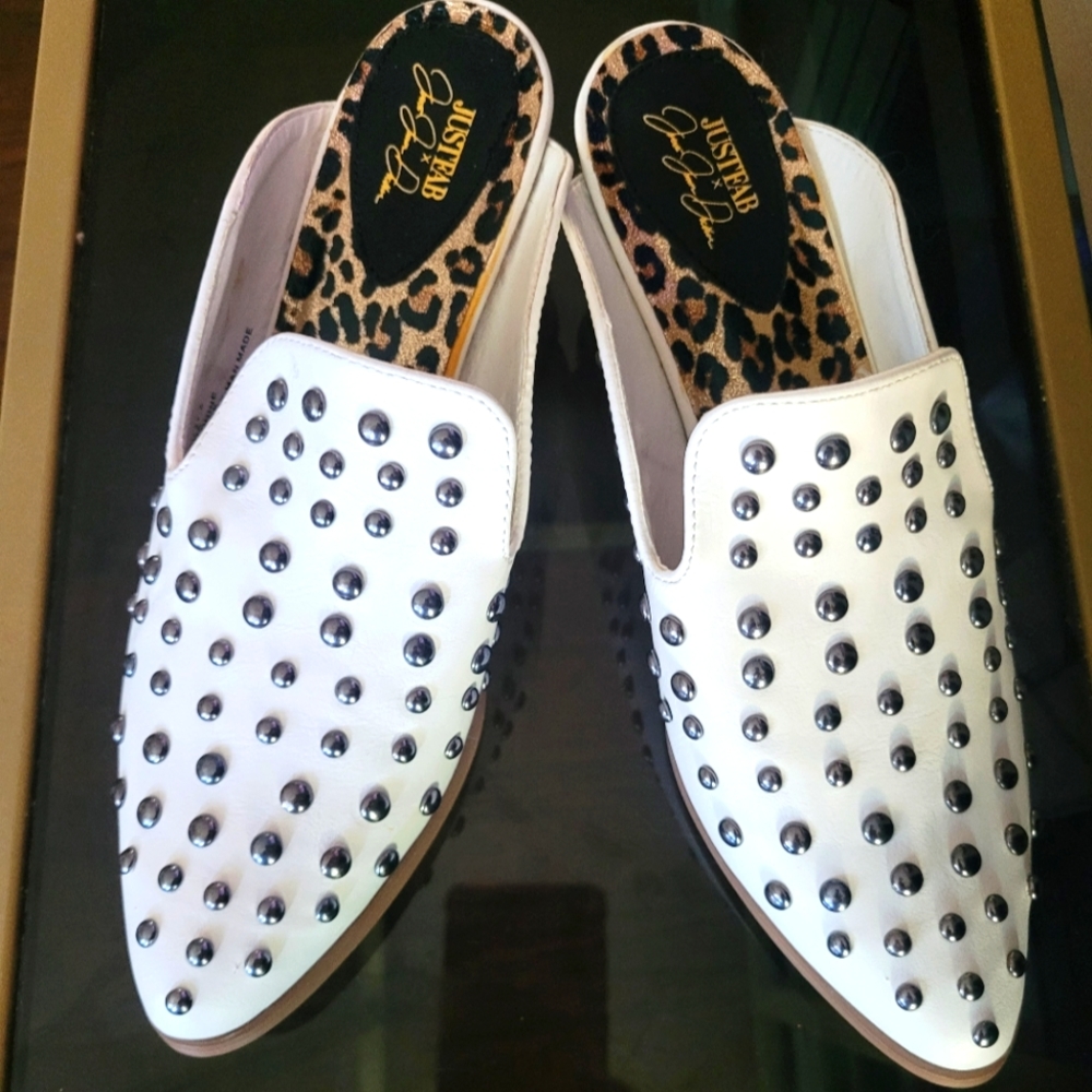 JustFab studded shoe